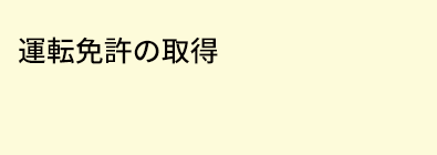 運転免許の取得