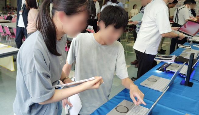 おすすめポイント　学生の意見を取り入れて選んでいます